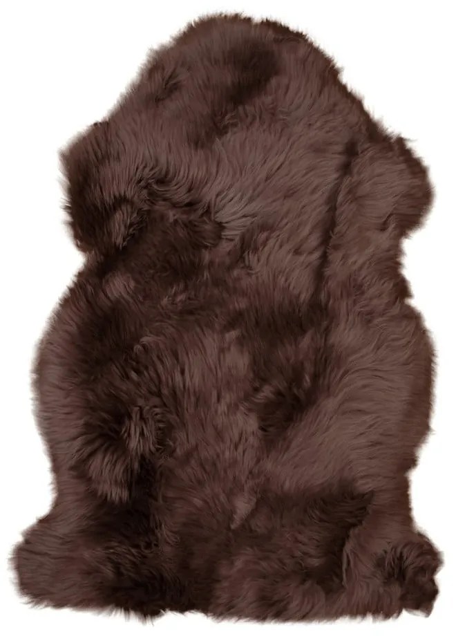 Blană de oaie House Nordic, maro închis