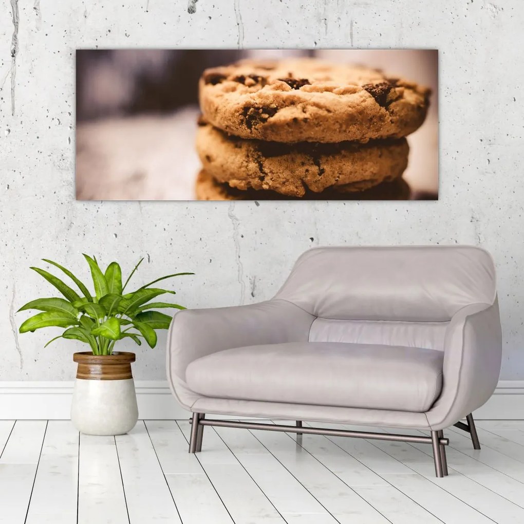 Tablou cu biscuiți cookies (120x50 cm), în 40 de alte dimensiuni noi