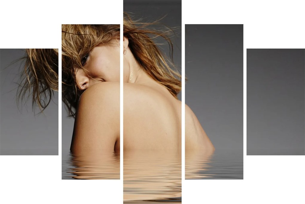 Tablou - Imaginea unei femei care face baie (150x105 cm)