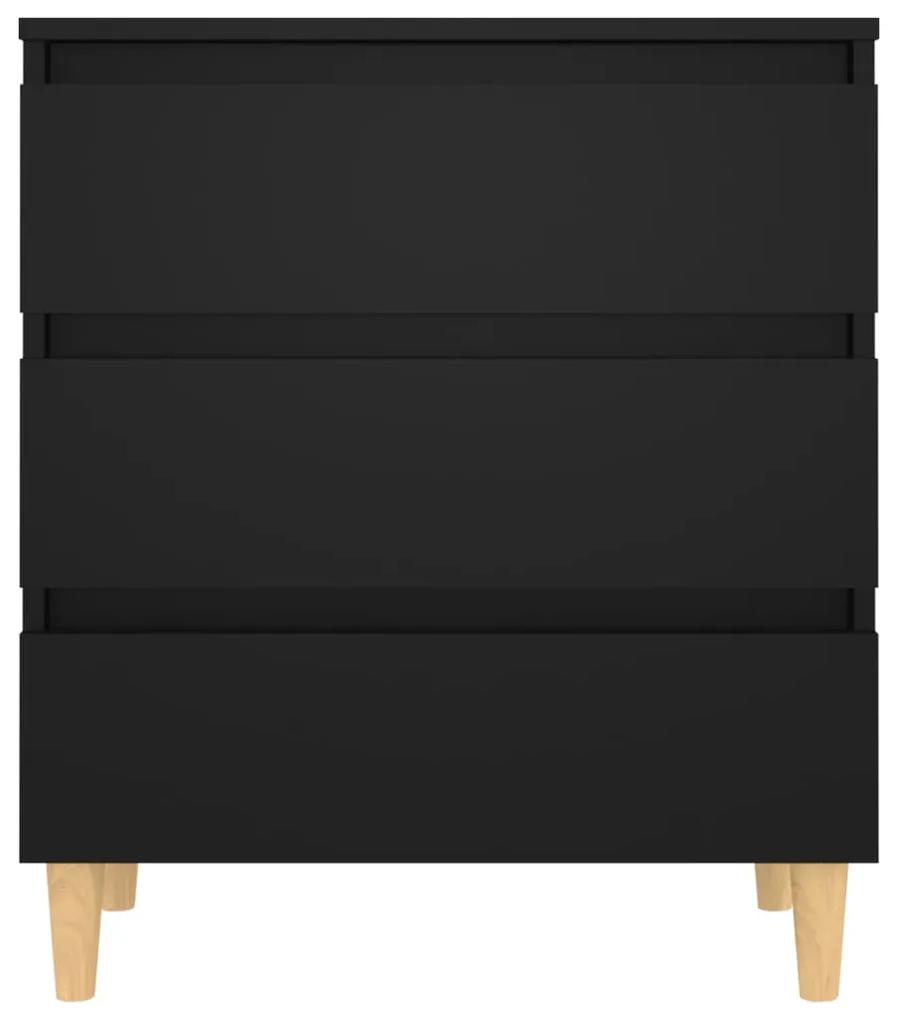 Servanta, negru, 60x35x69 cm, PAL 1, Negru