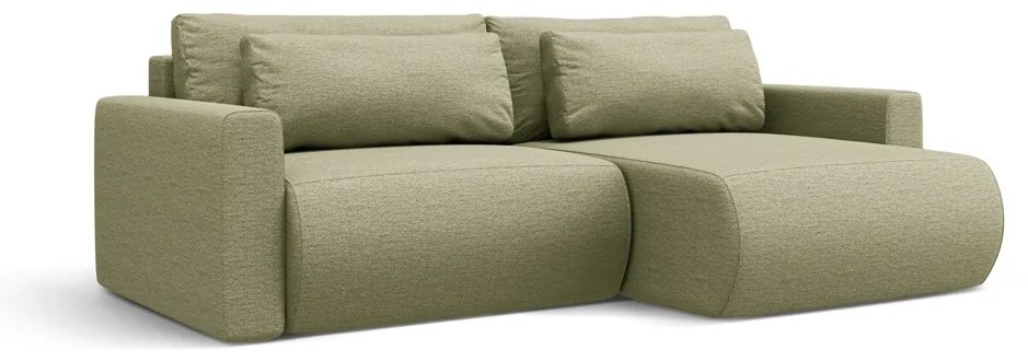Coltar extensibil Belfast 3 locuri stofa L240 cm