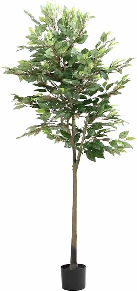 vidaXL Ficus artificial 756 frunze 170 cm verde