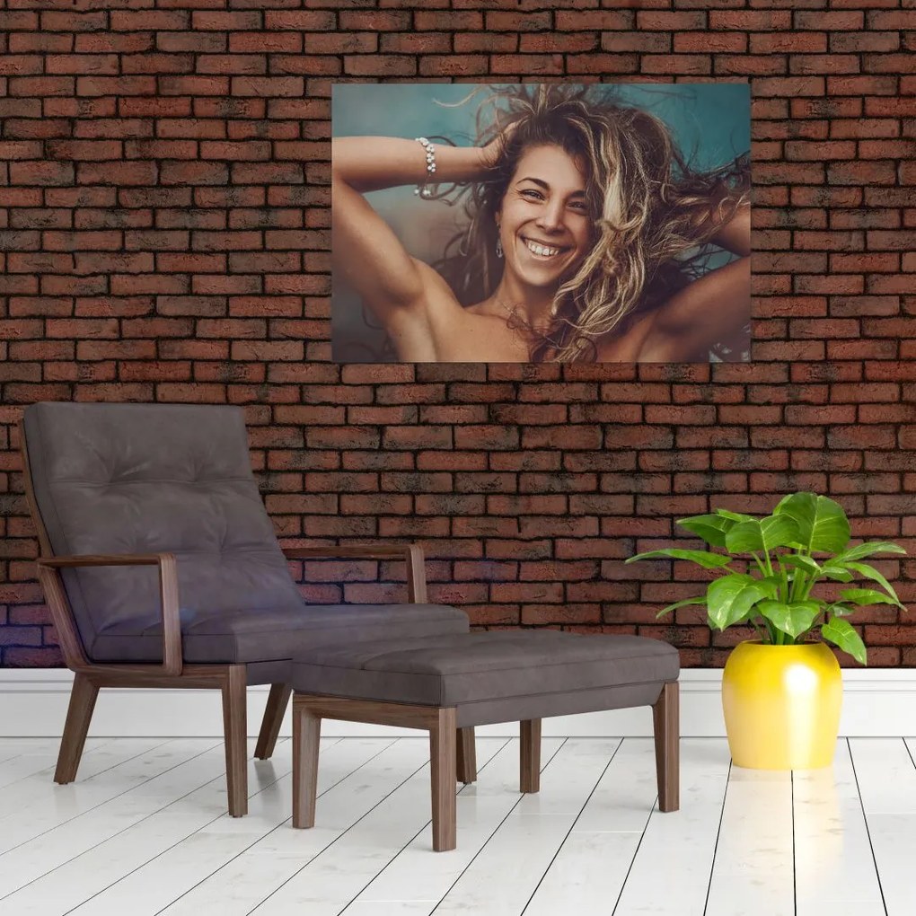 Tablou - Portretul unei femei tinere (90x60 cm)