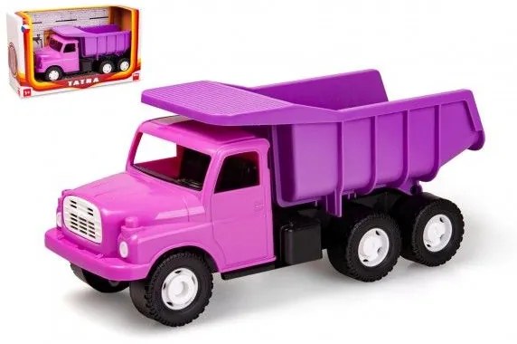 Mașină Tatra 148 plastic 30cm roz