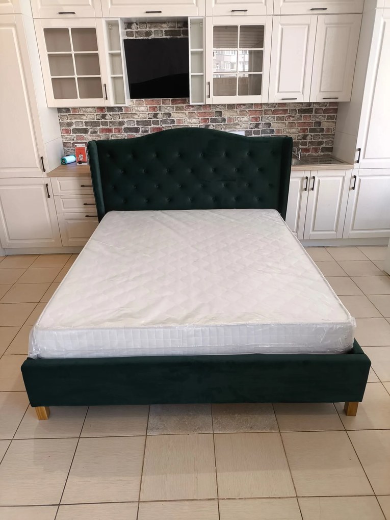 PAT BENY 1 TAPITAT CU CATIFEA VERDE, 160/200 CM FARA SALTEA