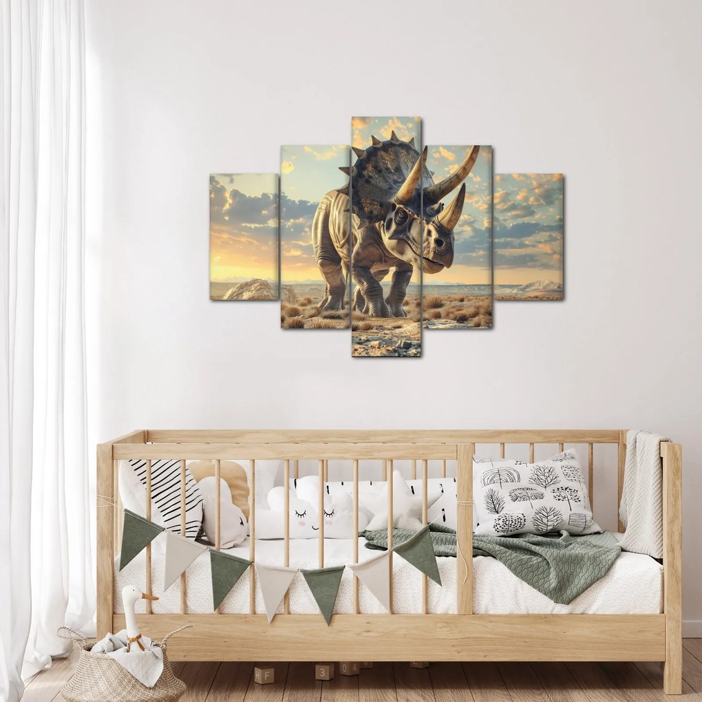 Tablou - Triceratops (150x105 cm)