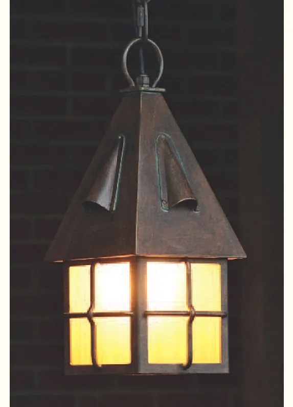 Pendul iluminat exterior din fier forjat design rustic HL 2585