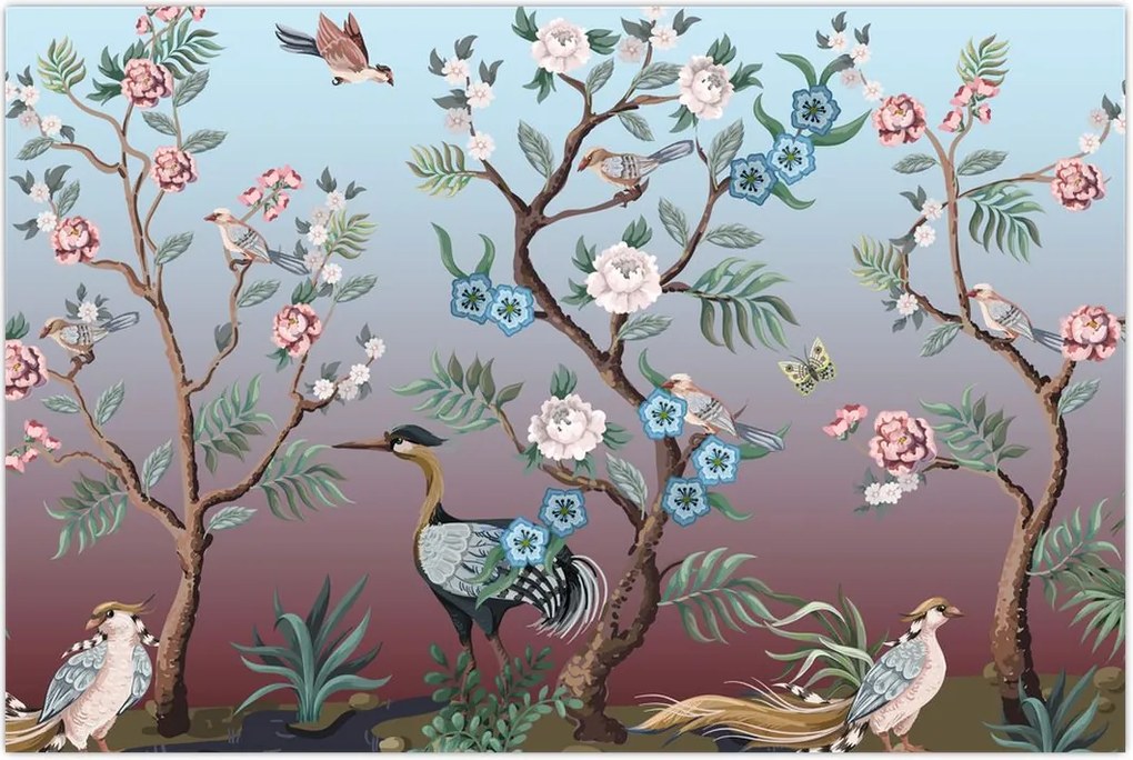 Tablou - Parcul Păsărilor (90x60 cm)