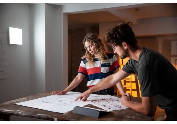 Ledvance - Lumină de plafon cu LED-uri Dimmer SMART + FRAMELESS LED/20W/230V Wi-Fi