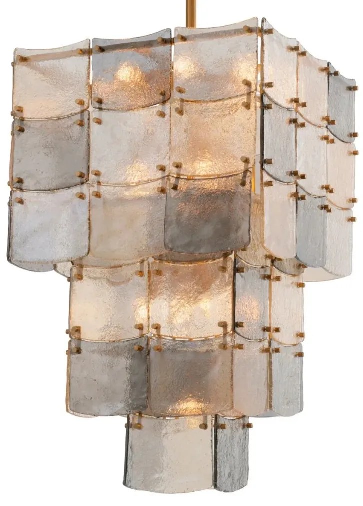 Candelabru design LUX, Sticla, Alama Antic, Laurent