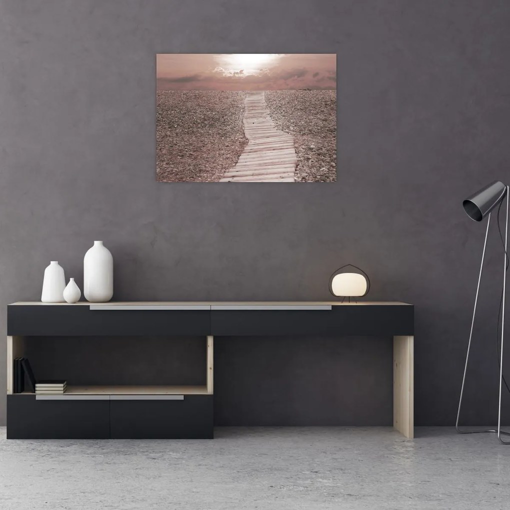 Tablou - Pebble Beach (70x50 cm)