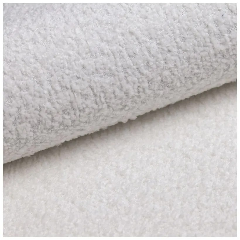 Pat matrimonial alb tapițat cu spațiu de depozitare cu somieră 180x200 cm Mattis – Meise Möbel