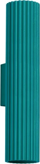 Brilagi - Aplică de perete CRESTO 2xGU10/10W/230V 30 cm turcoaz