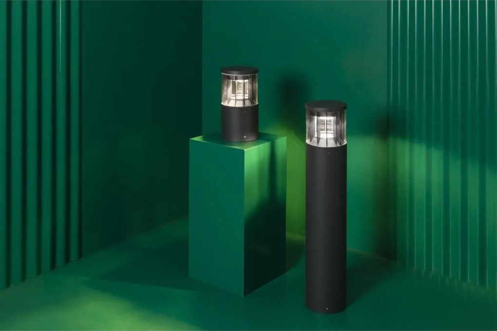 Stalp LED iluminat exterior simetric 360º wide IP65 SCREEN 80cm 2700K DALI