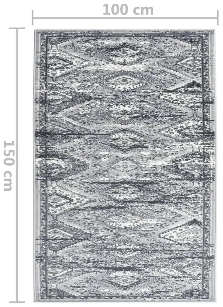 Covor traversa, gri oriental, 100x150 cm, BCF 100 x 150 cm, Model 3