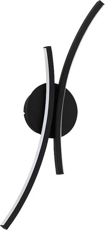Aplica de perete LED SHIRO negru