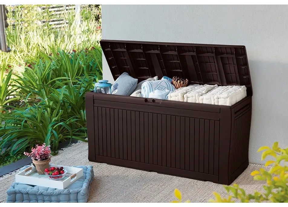 Keter Cutie de depozitare pentru grădină Comfymaro, 270 l