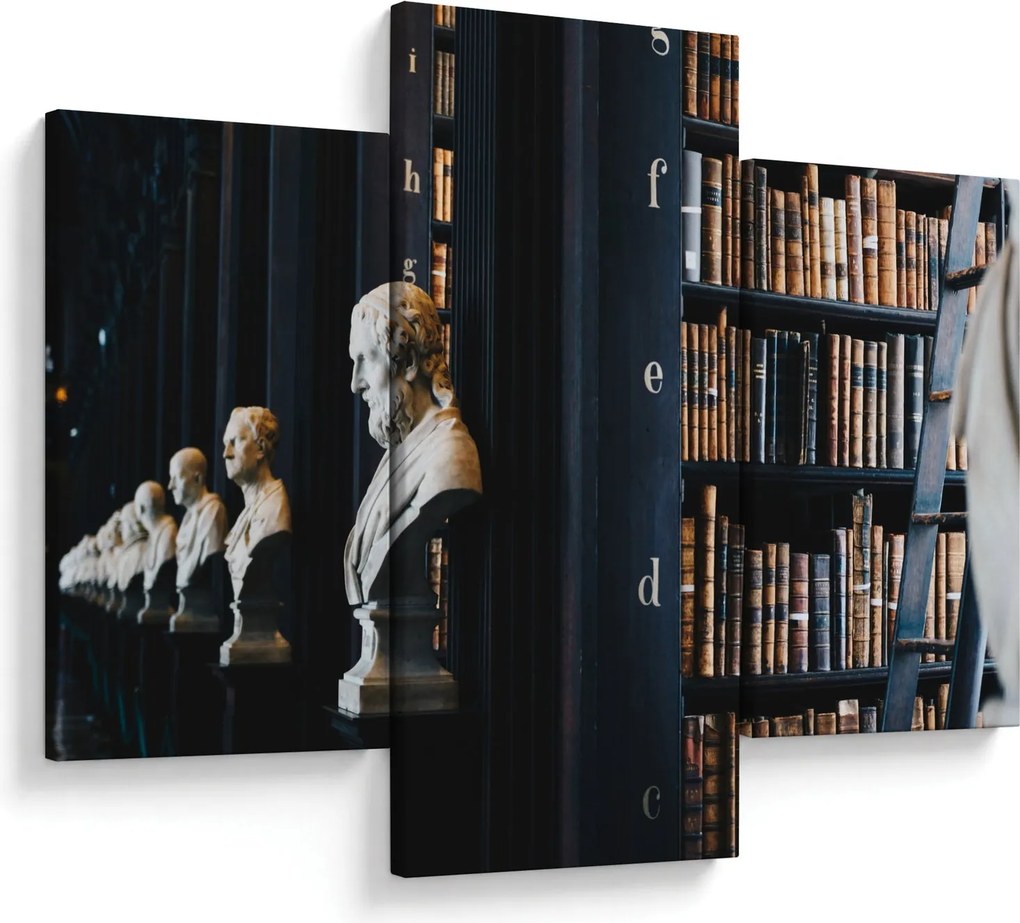 Tablou - La bibliotecă (90x60 cm)