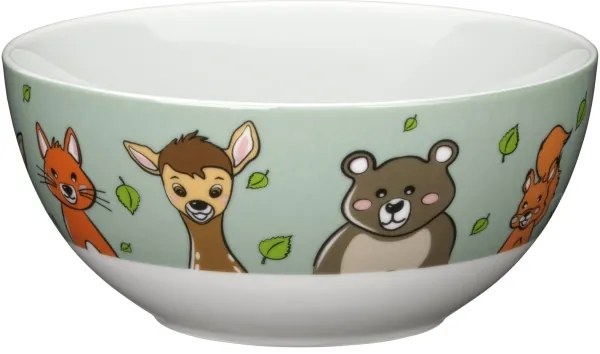 Set de articole de masă și tacâmuri pentru copii WMF FOREST FRIENDS 6 buc.