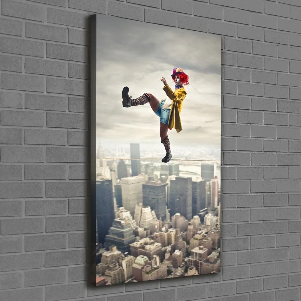 Imprimare tablou canvas Linii clown