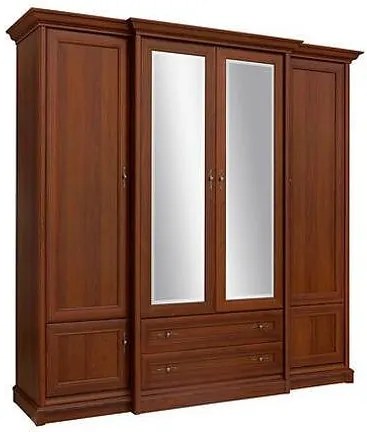 Dulap Kent 4D 225 cm castan