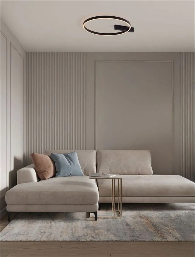 Aplica circulara perete sau tavan LED CCT SEMPER 60cm