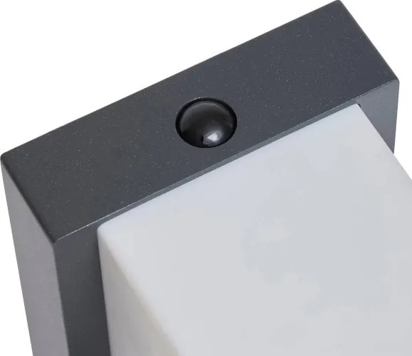 Hesperide - Lampă de perete solară cu LED MULTY LED/3,7V 2600 mAh IP65 antracit