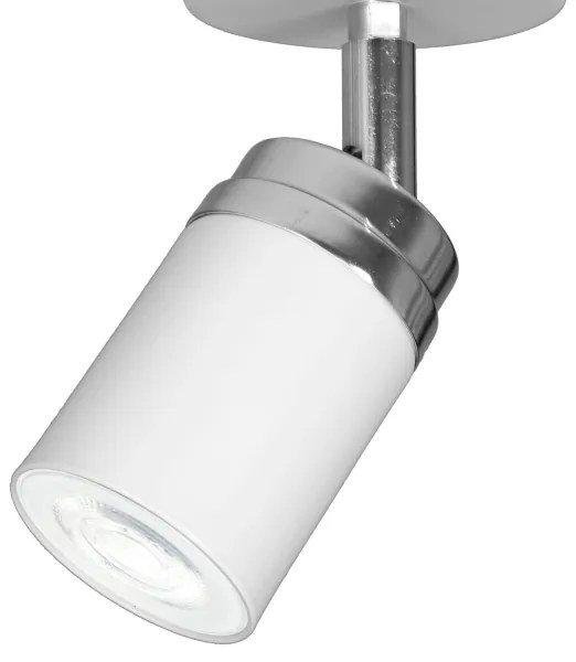 Spot RENO 1xGU10/60W/230V alb/crom