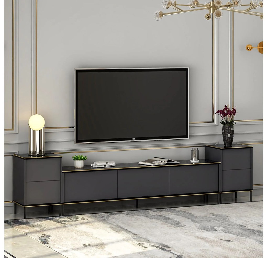 Masă TV/Dulap Iris (antracit) . 1095704