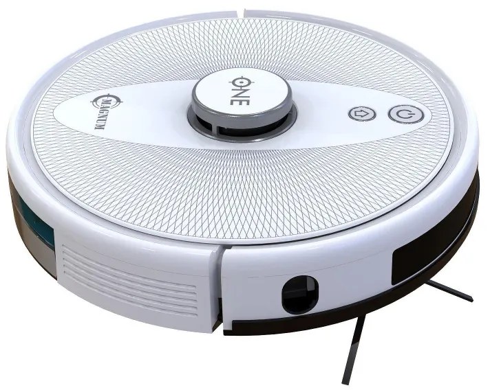 Aspirator robot MAGNUM ONE Plus, Li-ion 3200 mAh, 50W, 3000 Pa, 0.6 l, Wi-Fi, Control vocal, Programare, HEPA, Recunoastere camera, Alb