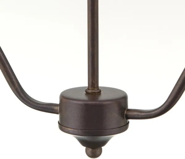 Orion - Lustra suspendată pe lanț RULA 2xE27/40W/230V alb/bronz