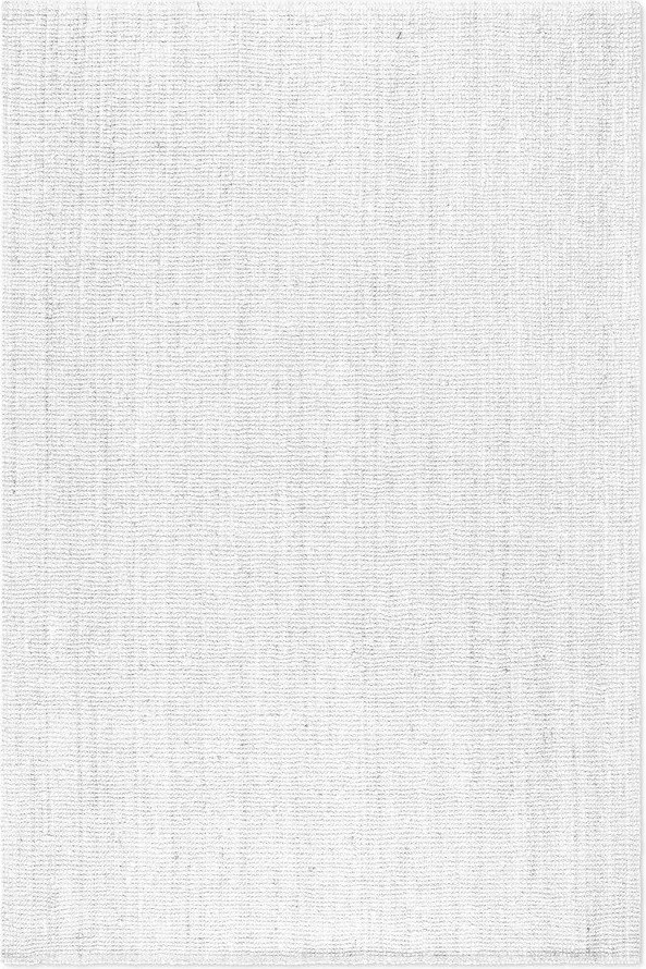 Covor gri deschis reversibil/țesut manual din iută 160x230 cm Bouclé Jaipur – Hanse Home