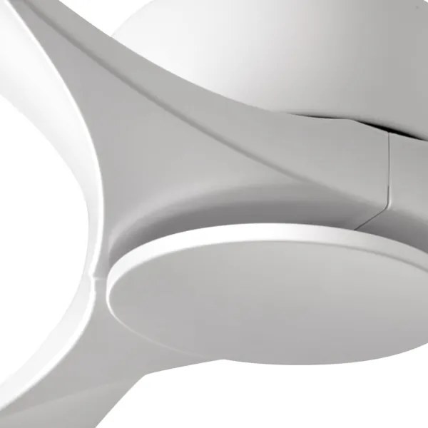 Ventilator de tavan FARO 33750DCWT LUZON L alb d. 132 cm WT + telecomandă