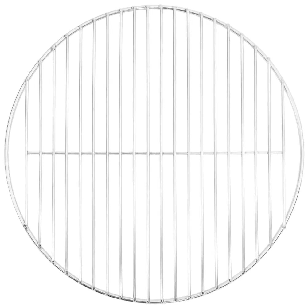 vidaXL Grill pentru grătar rotund, Ø40 cm, oțel inoxidabil 304