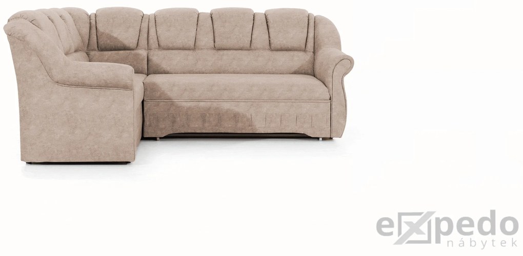 Supermobel Colțar extensibil LORD II, 250x105x190, Berlin02/Soft17, stânga