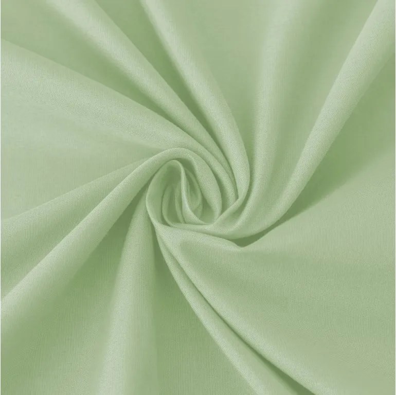 Cearsaf din microfibra MICROVELLE verde deschis 90x200 cm