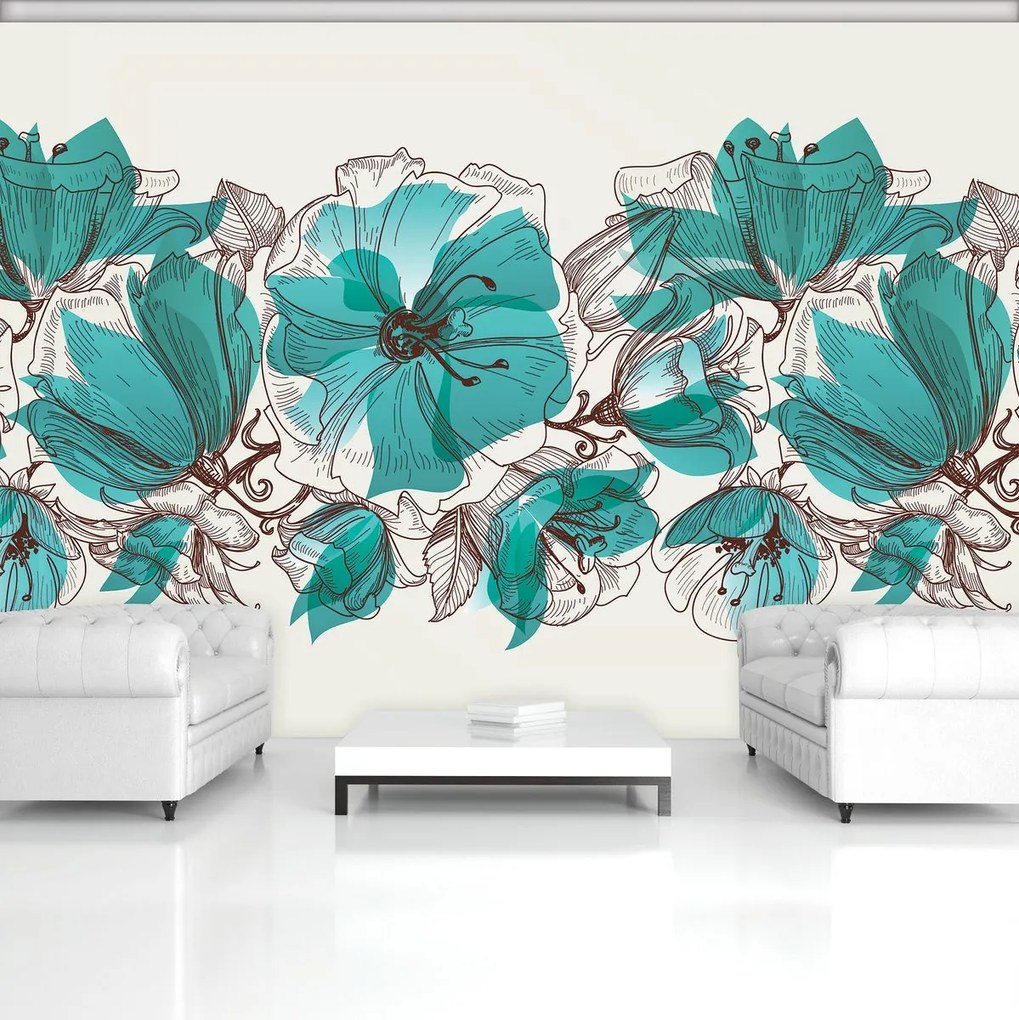 Fototapet - Flori (152,5x104 cm)
