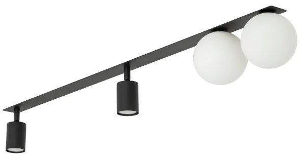 Spot încastrat VOX 2xG9/8W/230V + 2xGU10/10W negru