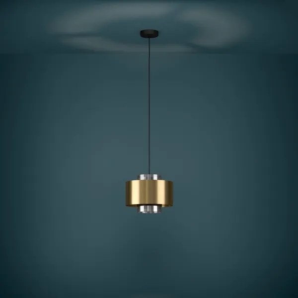 Lustră pe cablu Eglo 390066 DUGLIA 1xE27/40W/230V auriu