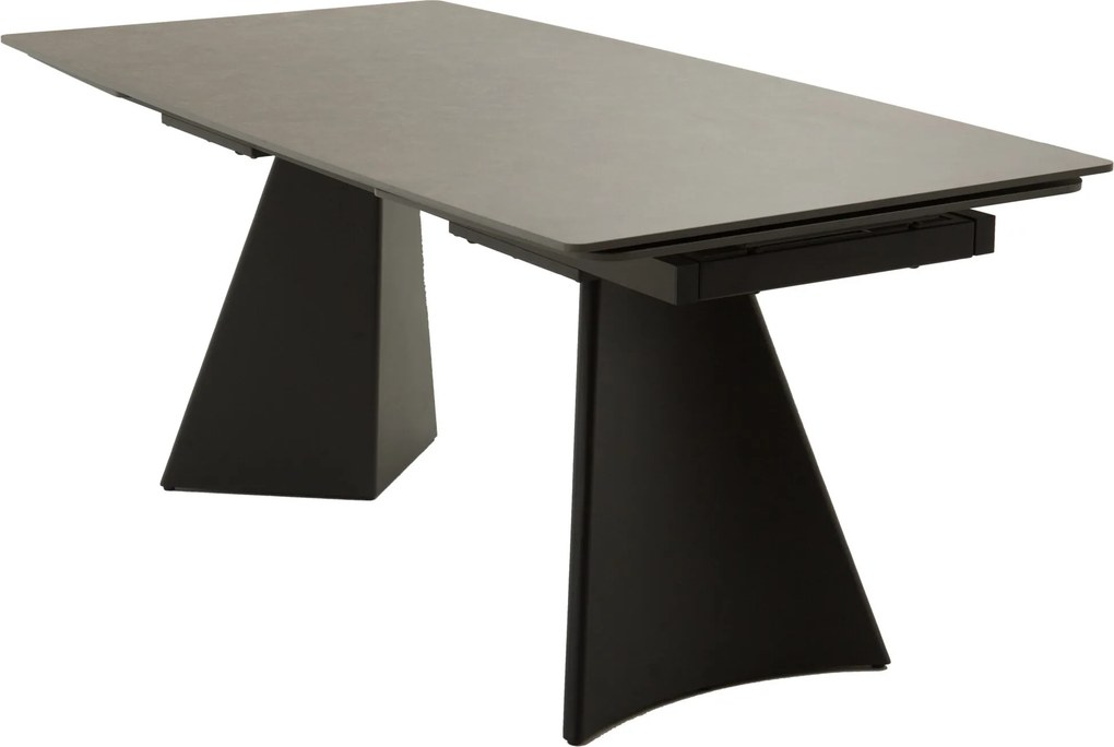 Masă ceramică Colle Brown, extensibilă 280 cm/90 cm