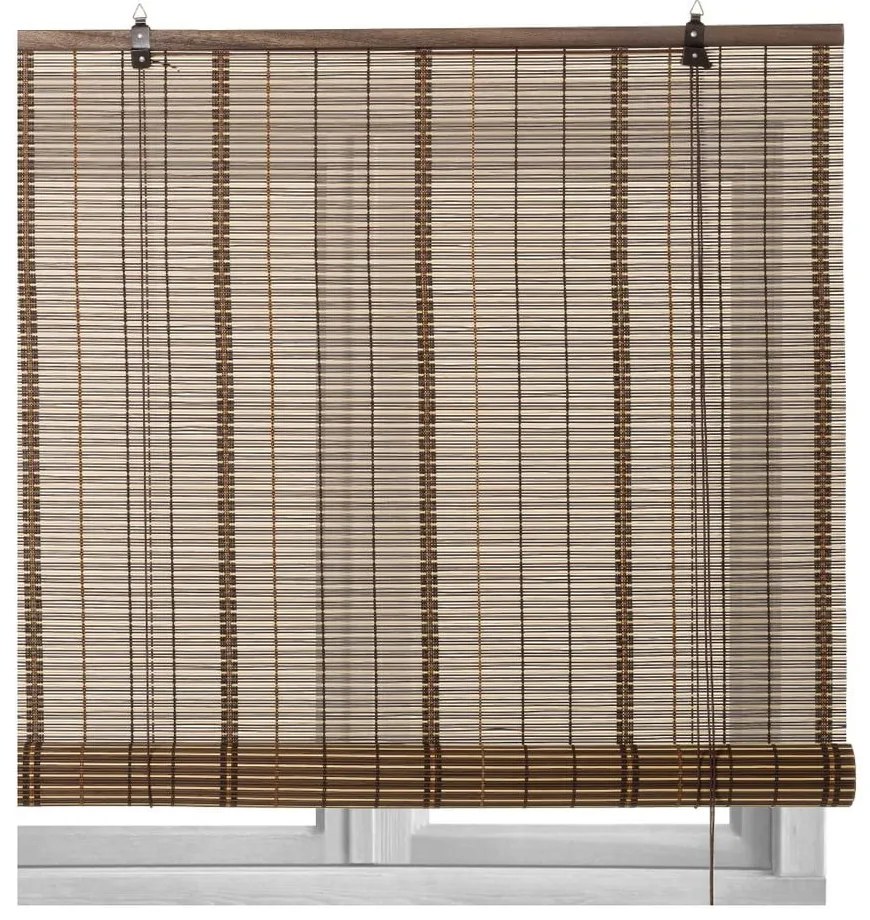Jaluzele din bambus maro închis 90x180 cm Natural Life - Casa Selección