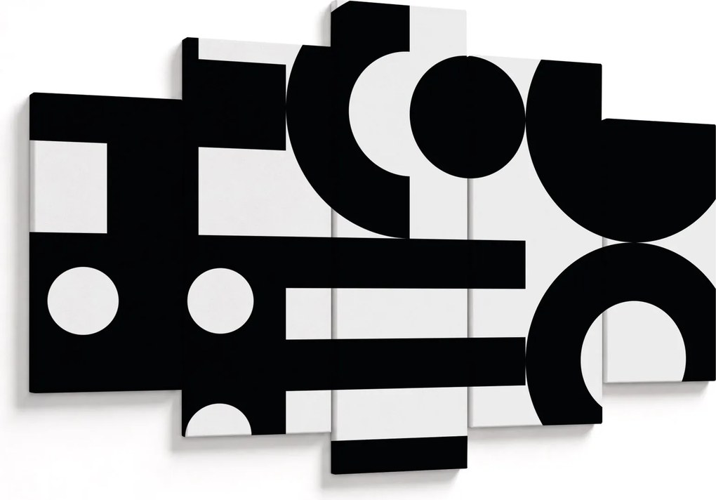 Tablou - Abstracție geometrică N⁰3 (150x105 cm)