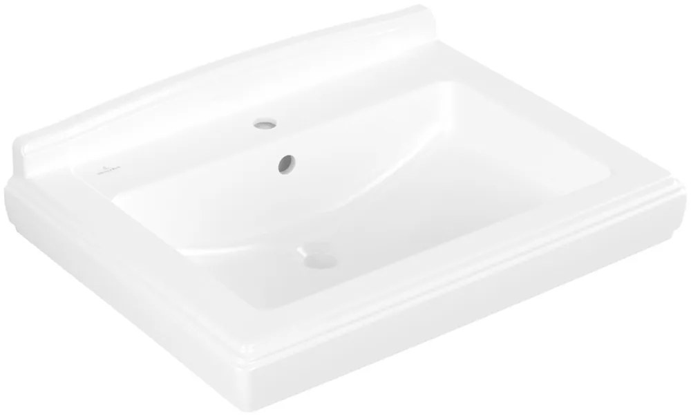 Villeroy &amp; Boch Hommage lavoar 75x58 cm dreptunghiular clasică-mobilier alb 710175R1