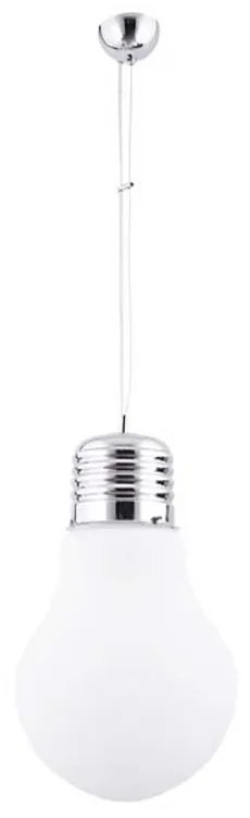 Pendul Primo mic 310, 1xe27, 25x100 cm, 60 w, alb