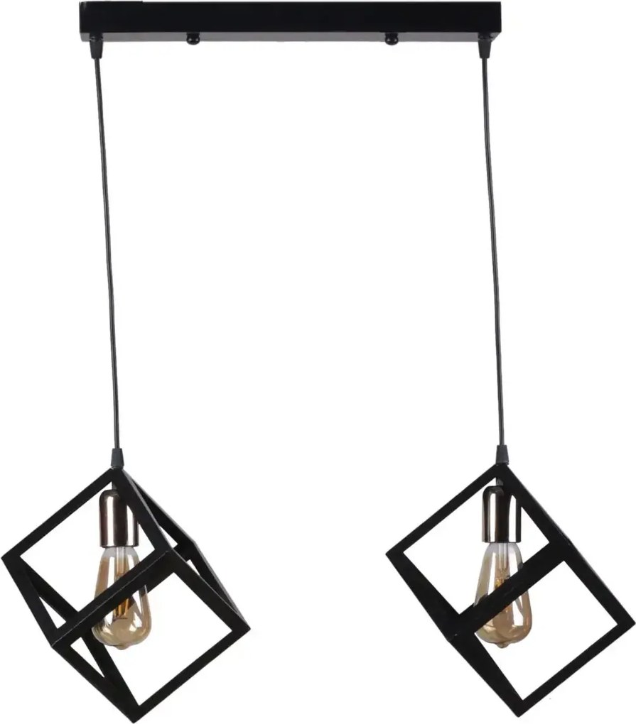 Lustra coloare negru-cupru, homs ro,40041