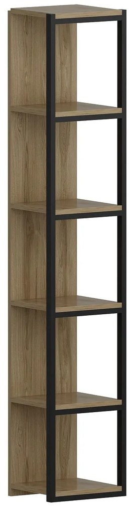 Raft Tortula (stejar + negru). Promo -16%. 1102612
