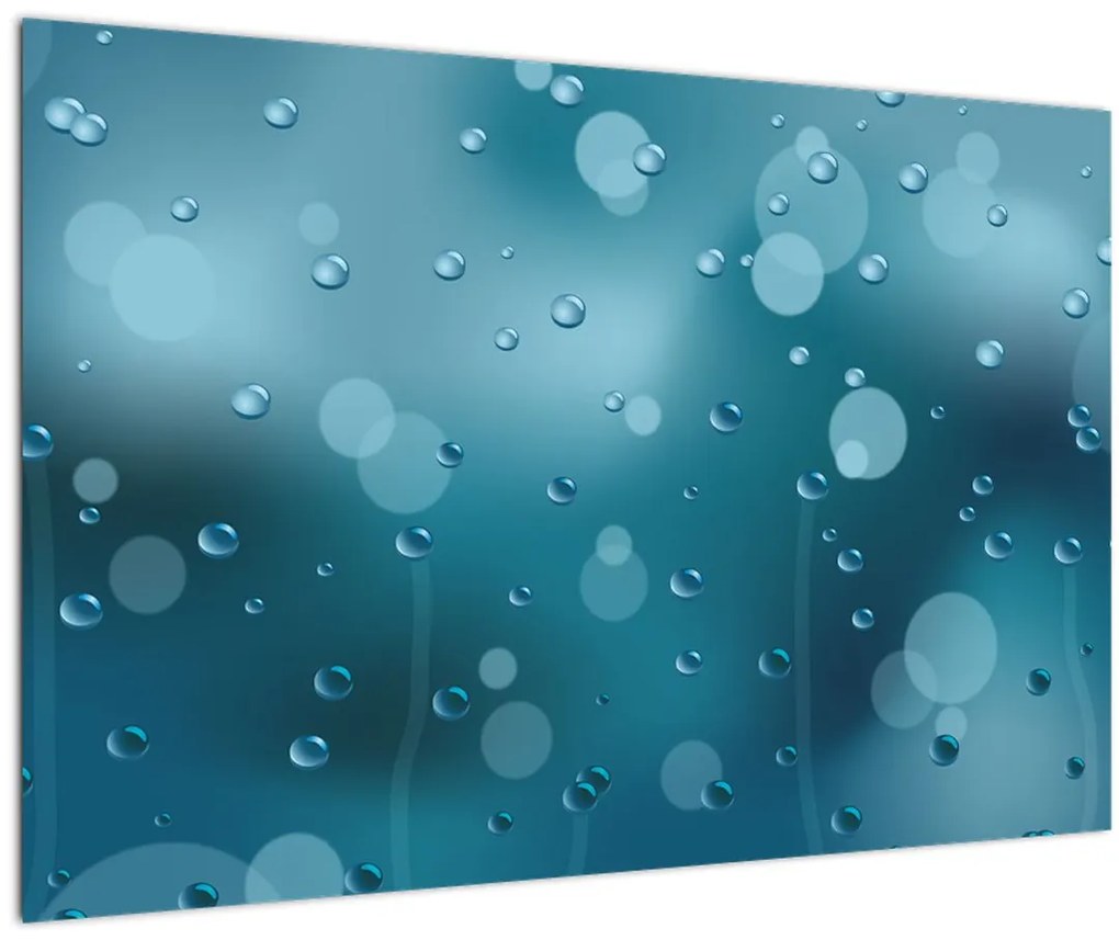 Tablou cu picături (90x60 cm)