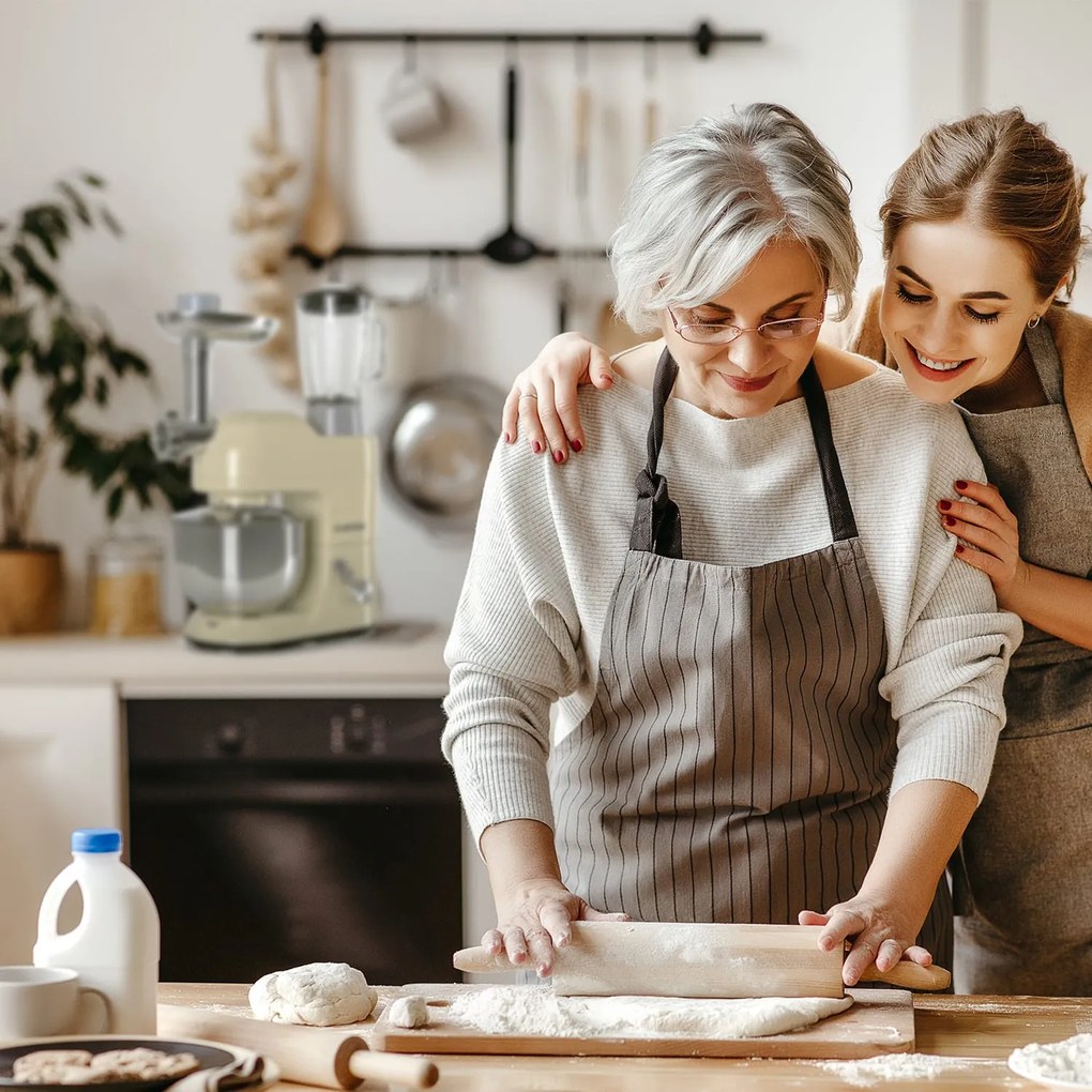 Klarstein Lucia, robot de bucatarie, 3 in 1, 1800 W / 2,7 PS, 5l, otel inoxidabil, fara BPA