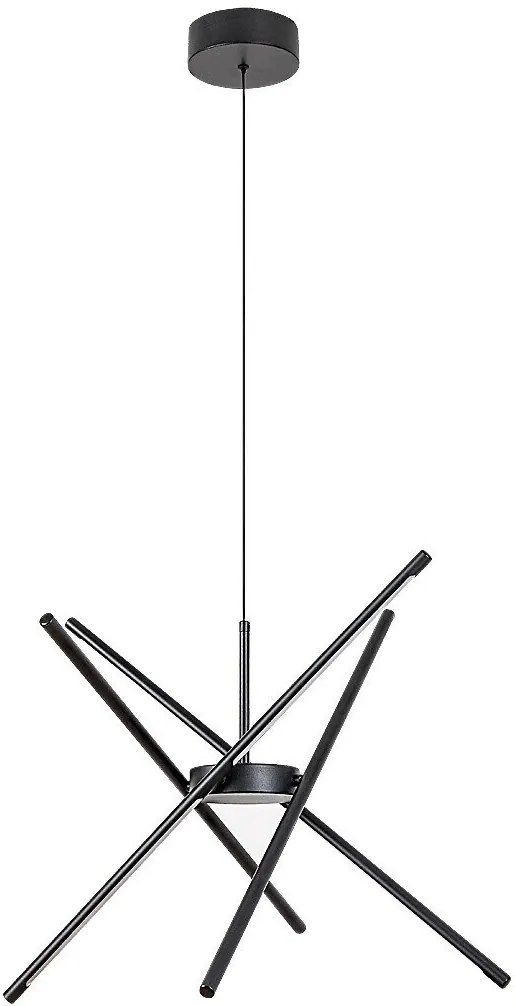 Lustra LED suspendata stil minimalist Henli2 negru