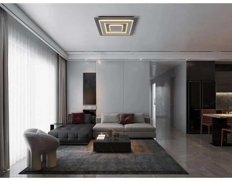 Plafoniera LED design decorativ JAYDEN 48x48cm